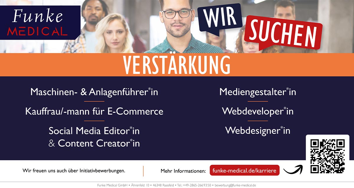 Funke Medical GmbH in Raesfeld – Aktuelle Stellenanzeigen