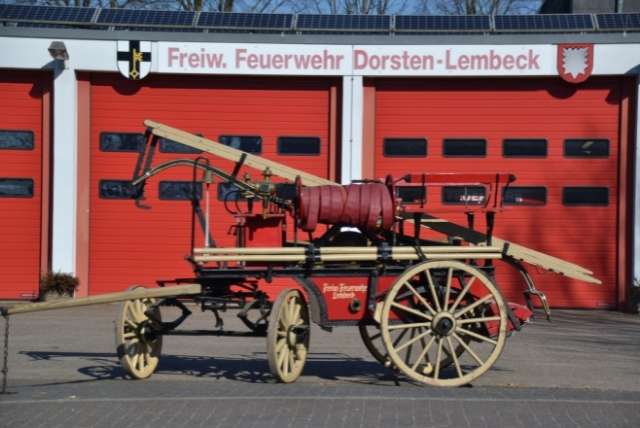 Die Spritze der Lembecker Feuerwehr