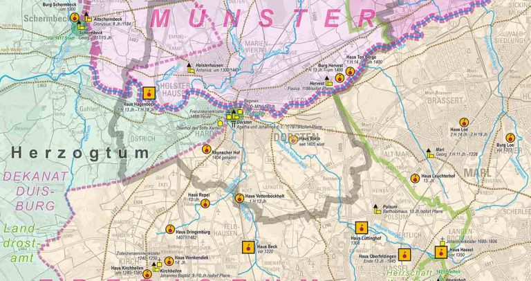 Ein historischer Atlas für Dorsten