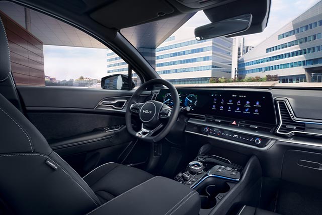 Autohaus Baumann Kia Sportage Innenraum