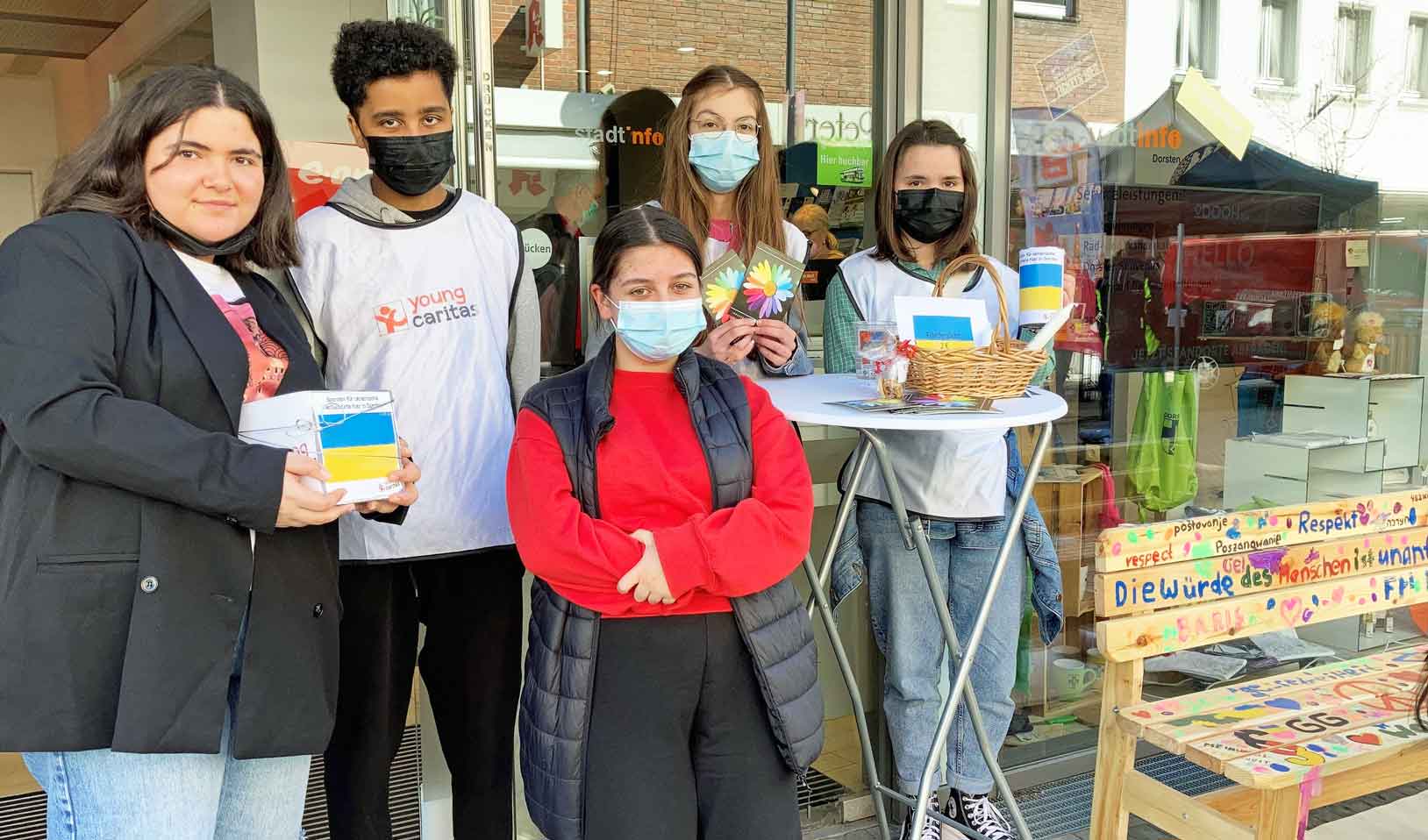 Spenden-Ukraine-youngcaritas-Dorsten