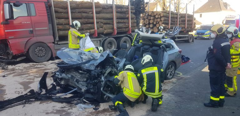 Großer Unfall in Alt Wulfen