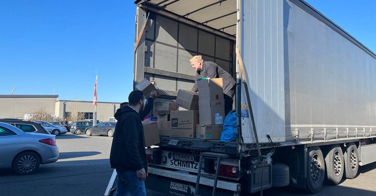 Dorstener Firma fährt Hilfsgüter in die Ukraine