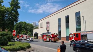 Brand in Mercaden Dorsten