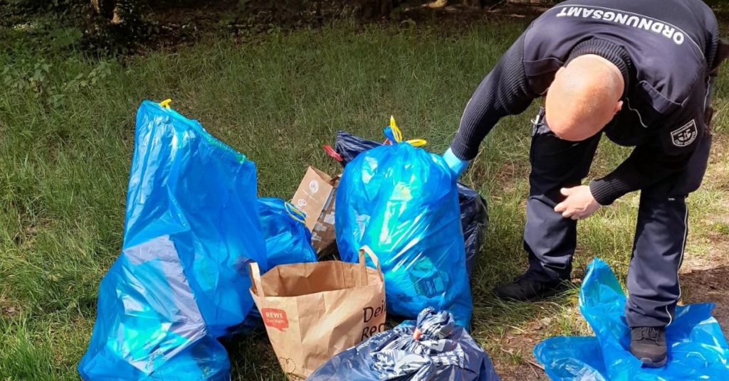 Illegale Müllentsorgung