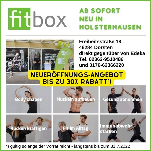 Anzeige Fitbox