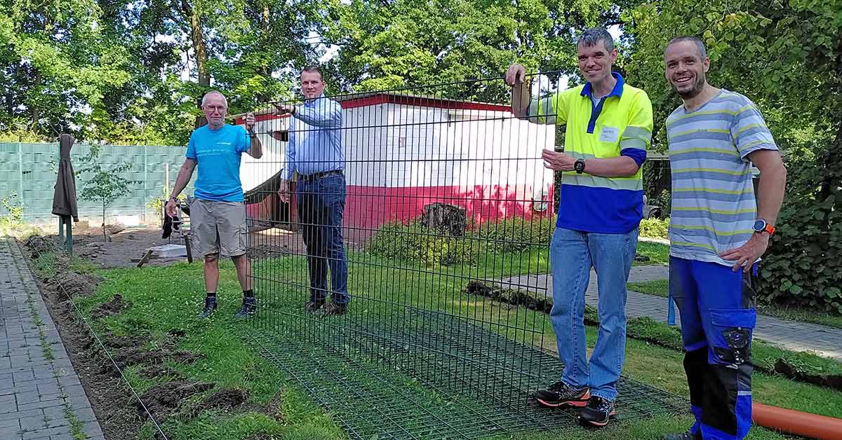 Hühnergehege Tierheim Dorsten