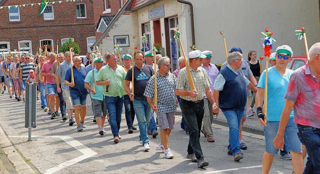 Schützenfest Rhade Ausmarsch