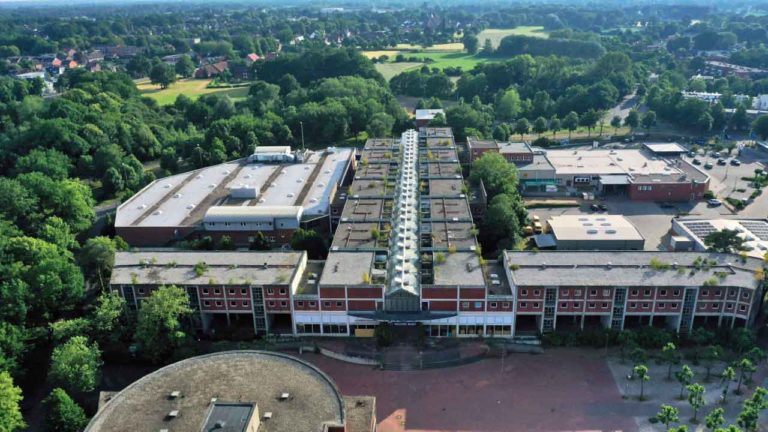Luftaufnahme Wulfener Markt