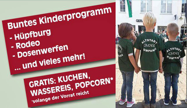Altstadtschützen- Dorsten Kinderschützenfest