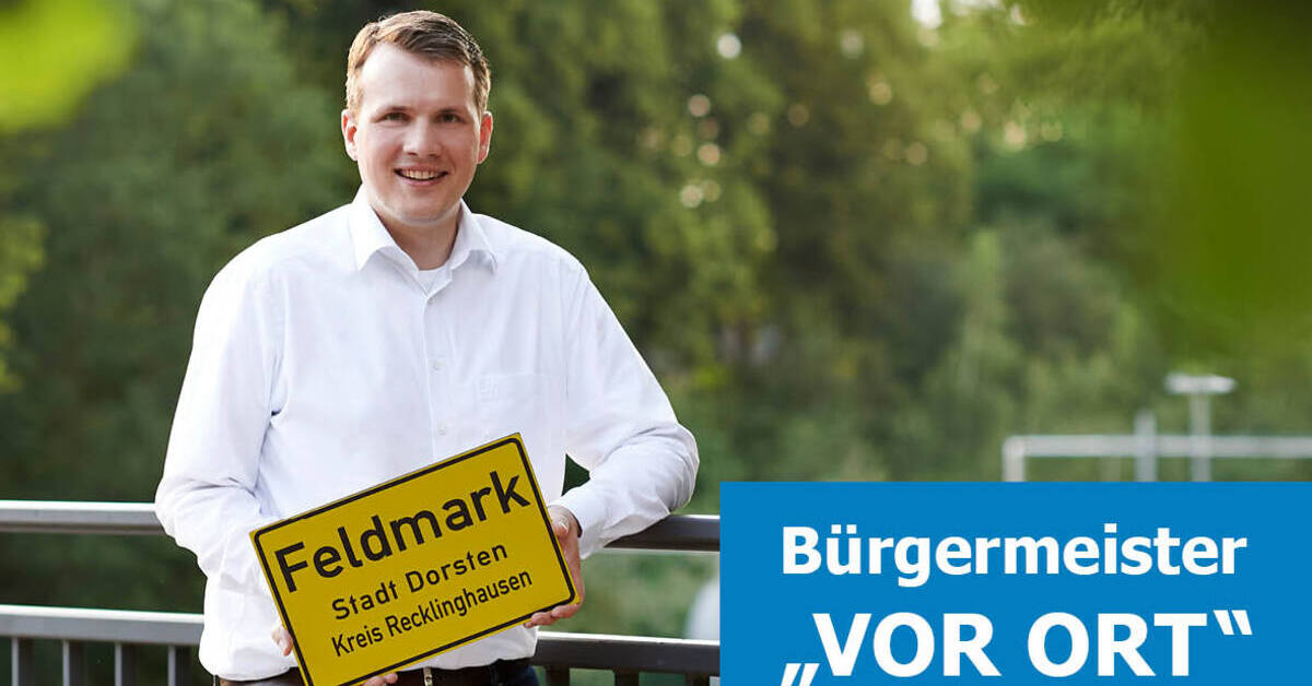 Bürgermeister vor Ort