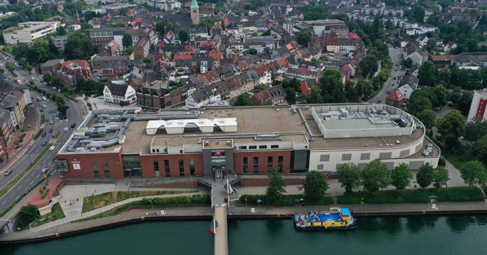 Mercaden-Dorsten-Kanal-Hochstadenbrücke-Altstadt-Juni-2022-Bludau