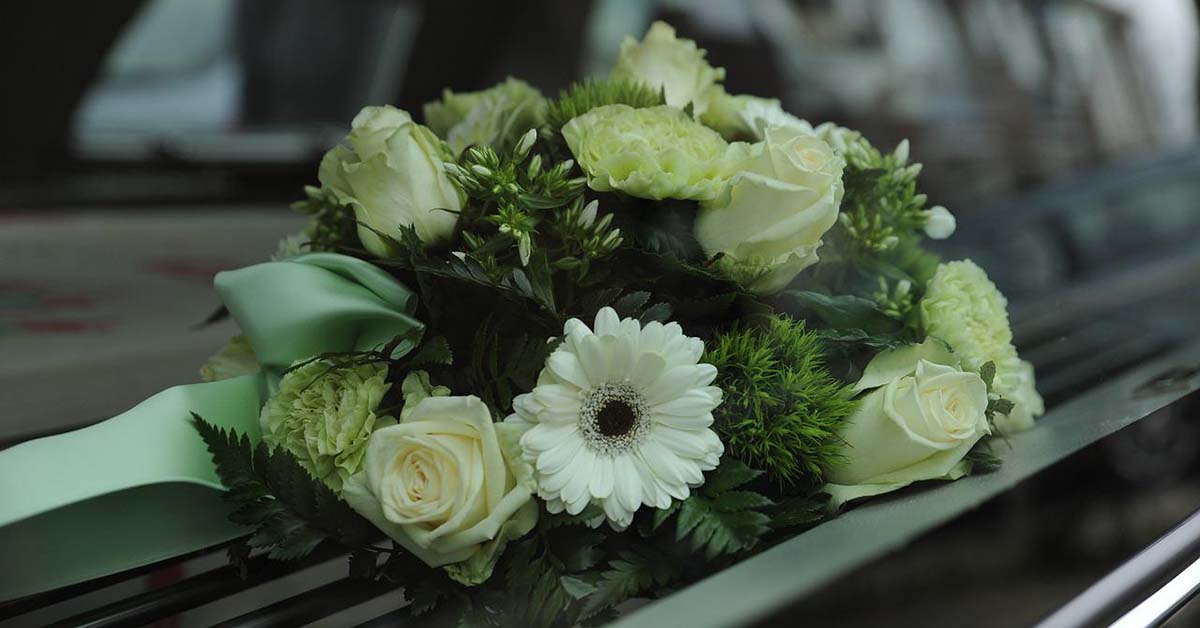 Trauer Blumen Queen Elizabeth II