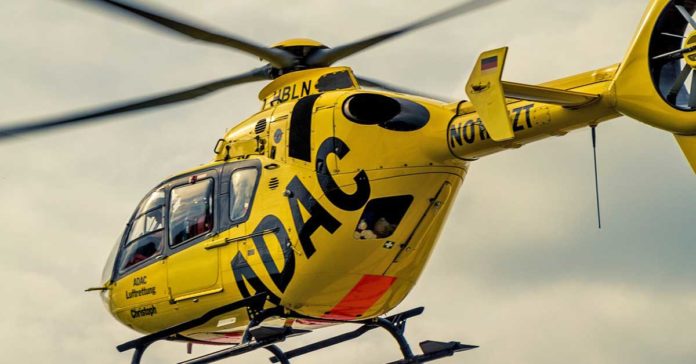 Rettungsflug Hubschrauber Rettungshubschrauber