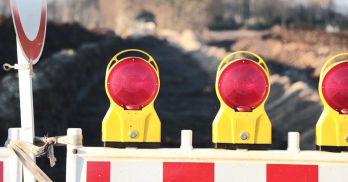Baustelle Sperrung Umleitung