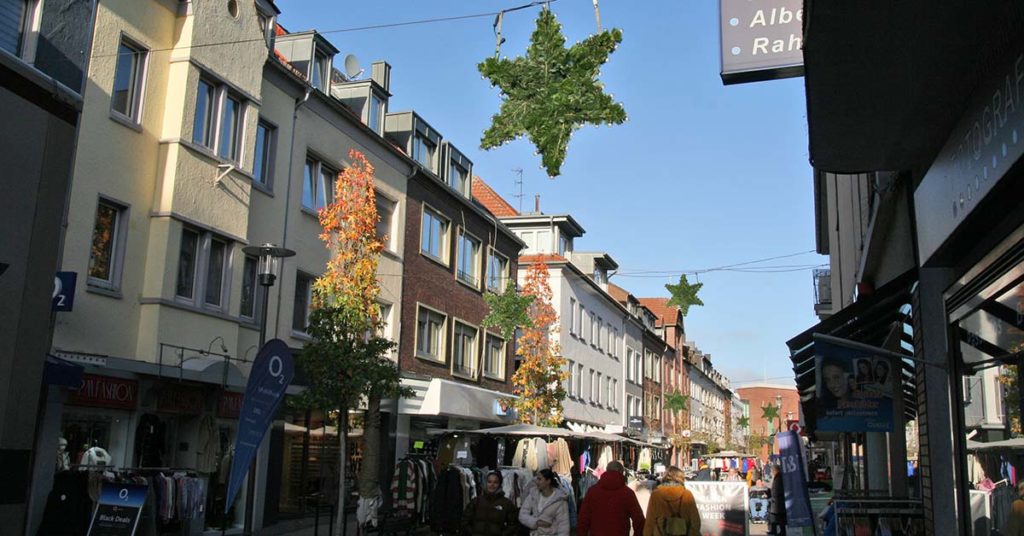 Langer Markt Dorsten Altstadt 2022