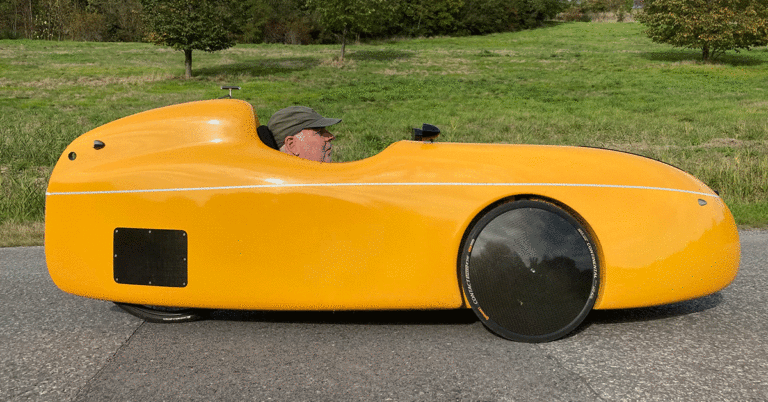 besonderes Gefährt Velo Mobil