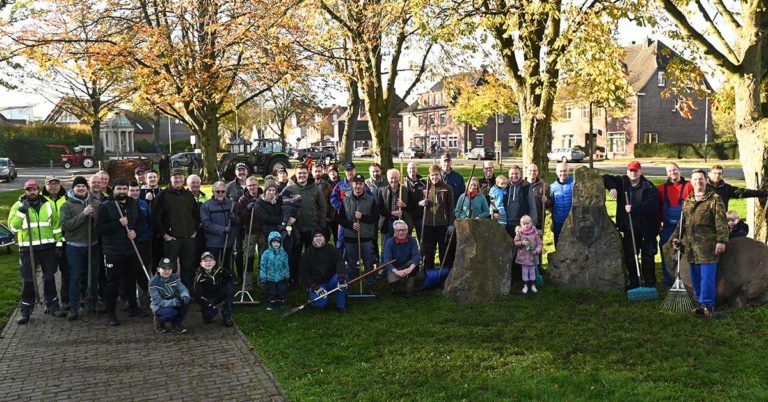 Wulfener Wappenbaum Verein packt an