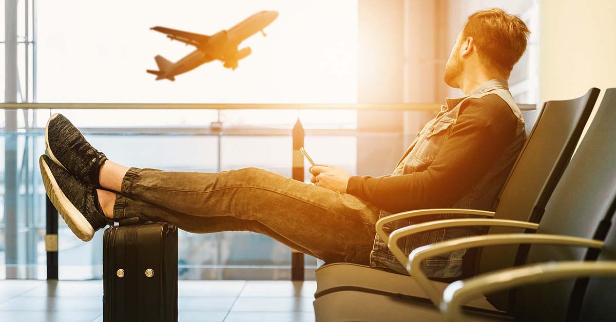 Flughafen Flugreise Urlaub
