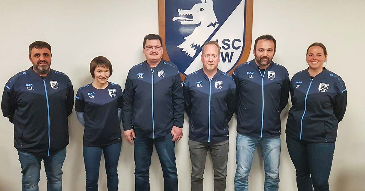 Jugendvorstand Blau-Weiß Wulfen 2023