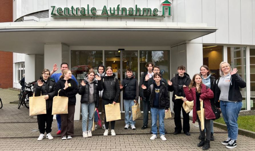 Gesamtschule Wulfen zu Gast im Dorstener Krankenhaus