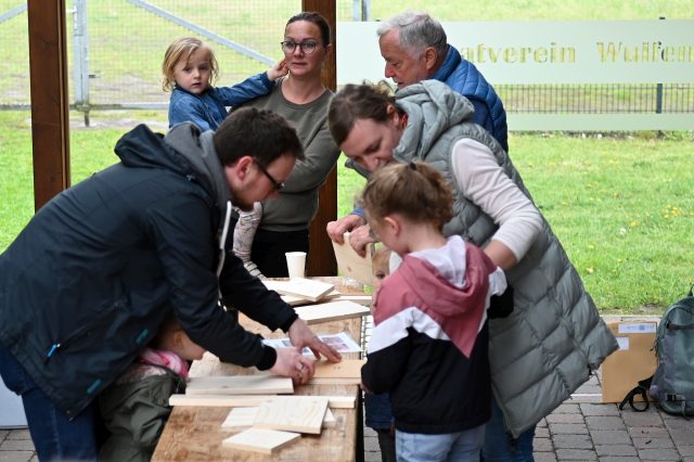 Heimatverein Wulfen Nistkästen Bau KiGa NRW Stiftung