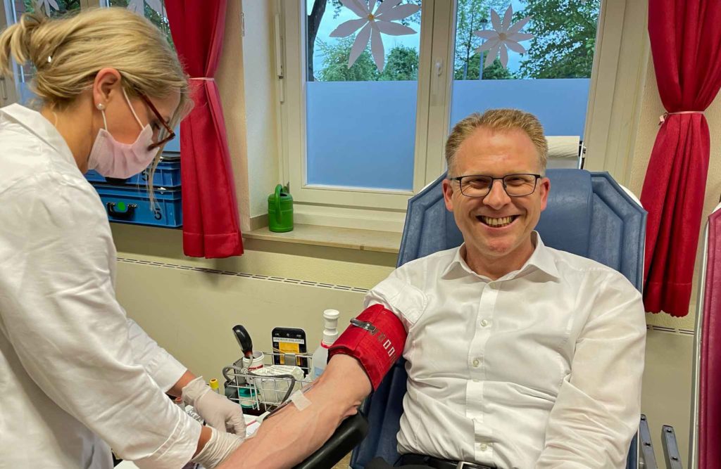 Michael-Weddeling-DRK-Raesfeld-Blutgruppen-Spenden-Erle