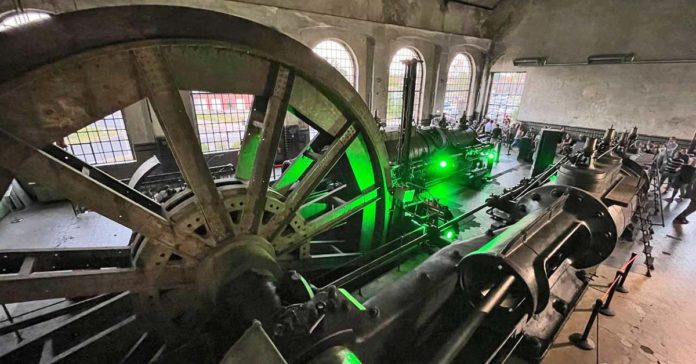 Maschinenhalle Dampffördermaschine