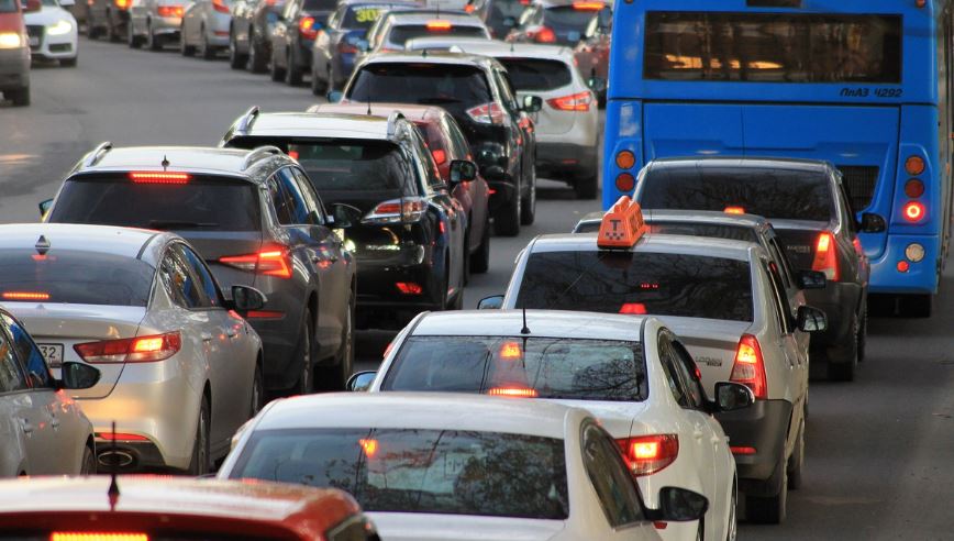 Hitze Stau Autobahn A2
