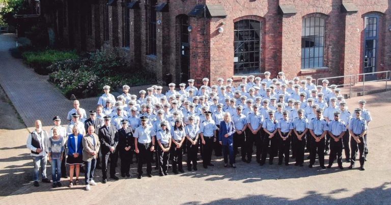 Polizei Nachwuchs Auszubildende