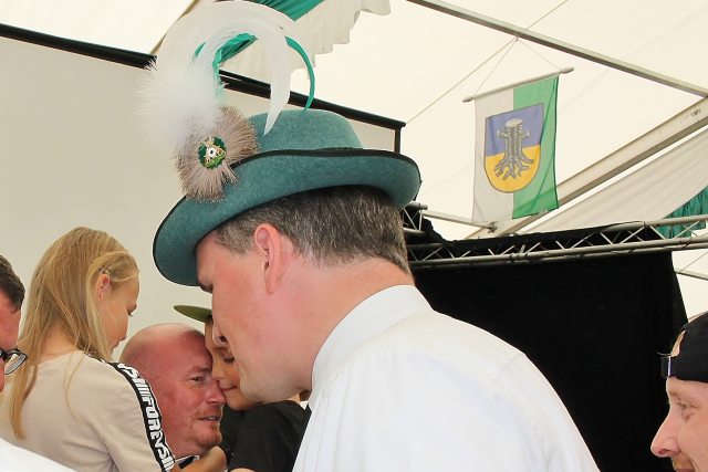 Schützenfest Rhade 2023 Uli Frerick ist König