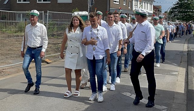 Schützenfest Rhade 2023 Vorparade Schützenverein