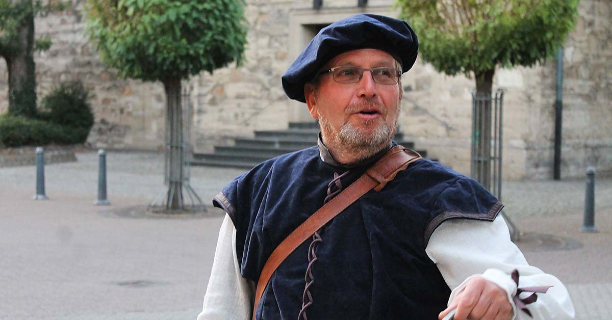 Stadtführer Rolf Steinwede