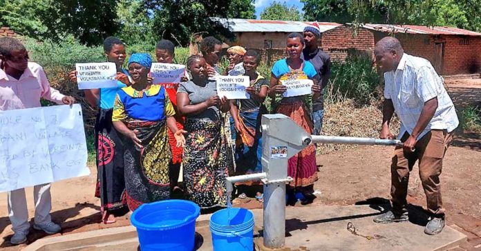 Vereinte Volksbank Muona Afrika Brunnenprojekt