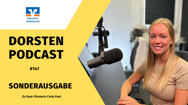 Dorsten Podcast – Sonderausgabe mit Försterin Carla Paul