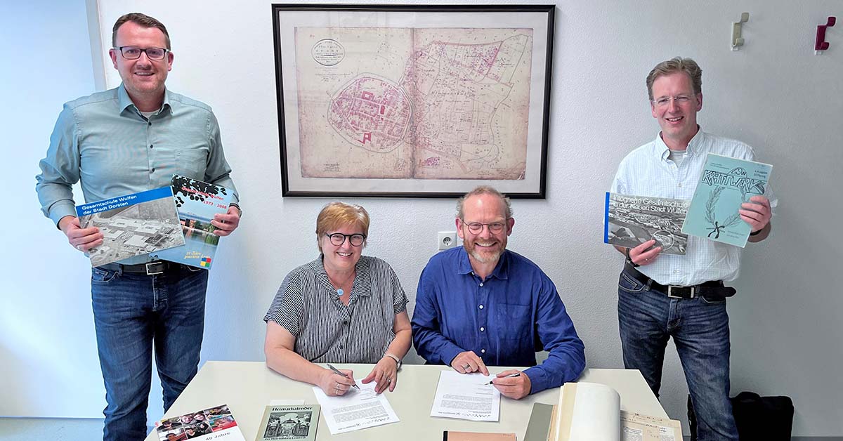 Bildungspartnerschaft Gesamtschule und Stadtarchiv