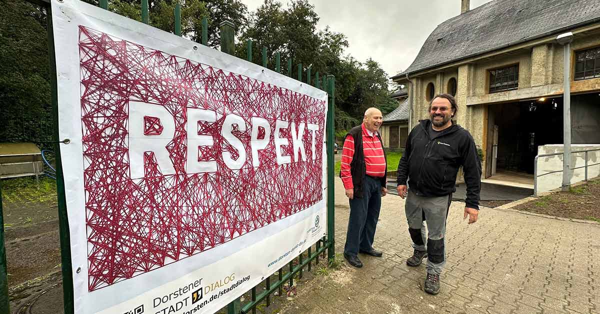 Respekt Banner Krefeld