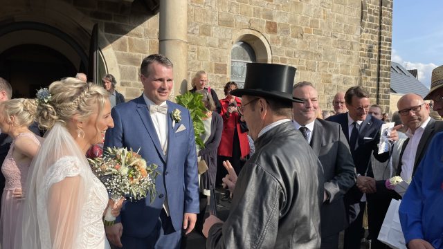 Hochzeit Kirche Wulfen Bürgermeister Stockhoff und Monika Heisterklaus