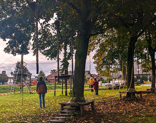 Saisonende im Kletterpark am Treffpunkt Altstadt