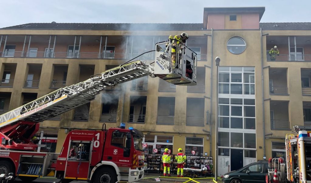 Wohnungsbrand Holsterhausen