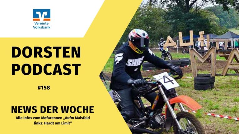 #158 News der Woche: Wohnungsbrand über Tedi-Markt in Holsterhausen, Rottmannshof unter neuer Leitung und Mofarennen „Aufm Maisfeld links“