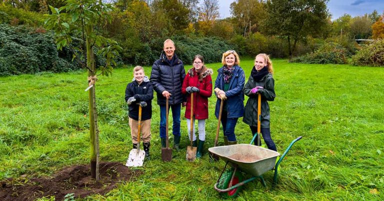 Petrinum schenkt der Gesamtschule Wulfen einen Baum