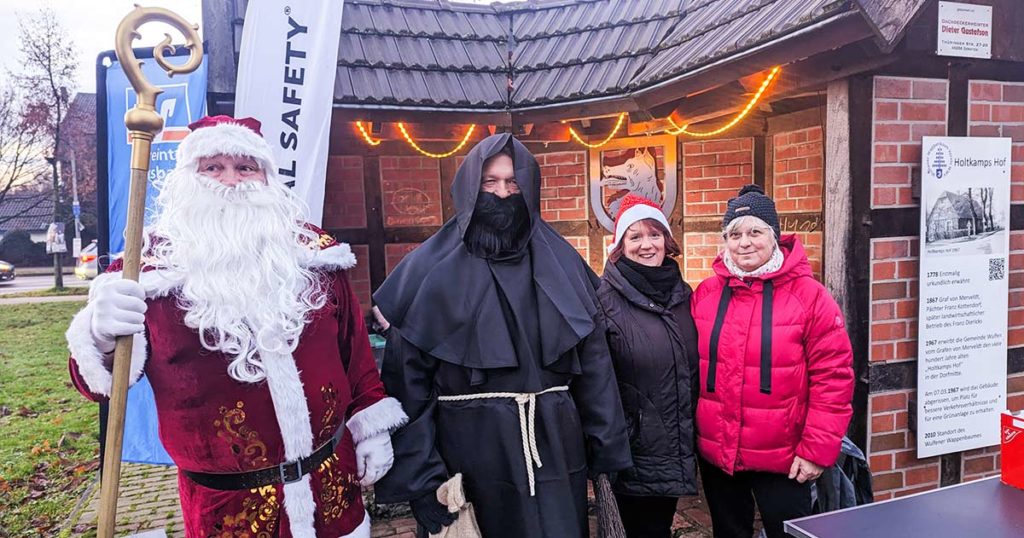 Nikolaus am Wulfener Wappenbaum