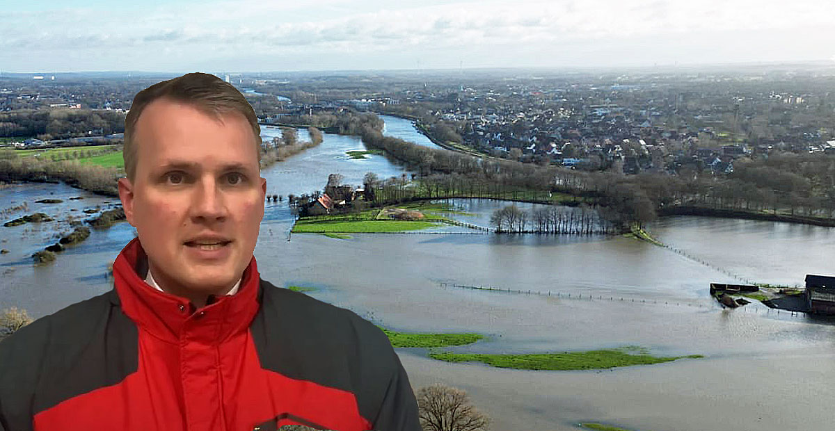 Tobias Stockhoff zur aktuellen Hochwasserlage in Dorsten