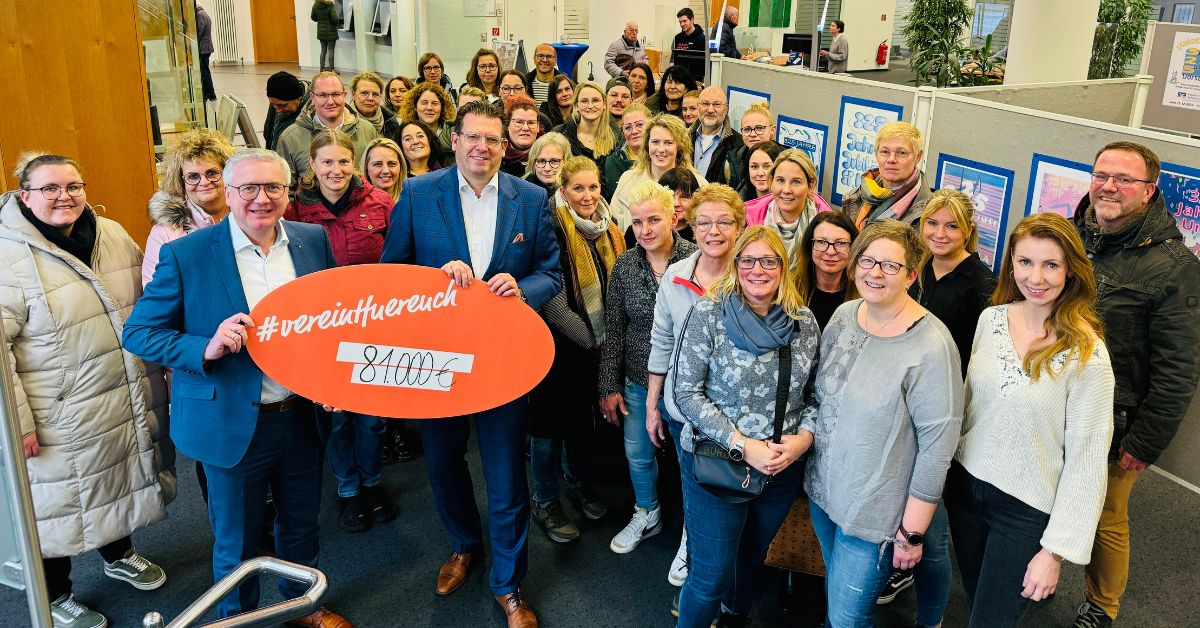 Vereinte Volksbank #vereintfuereuch