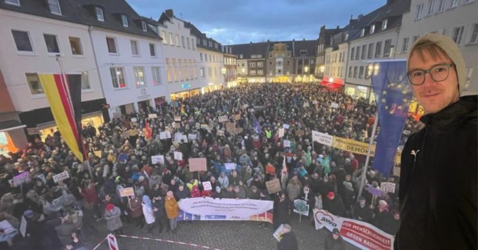 Dorsten gegen Rechts Demo Dorstener Marktplatz