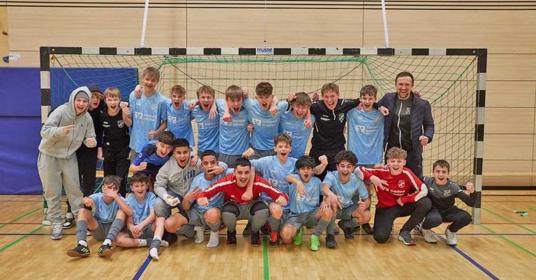 Hallenstadtmeisterschaft Dorsten: JSG Hardt / Gahlen 1 gewinnt