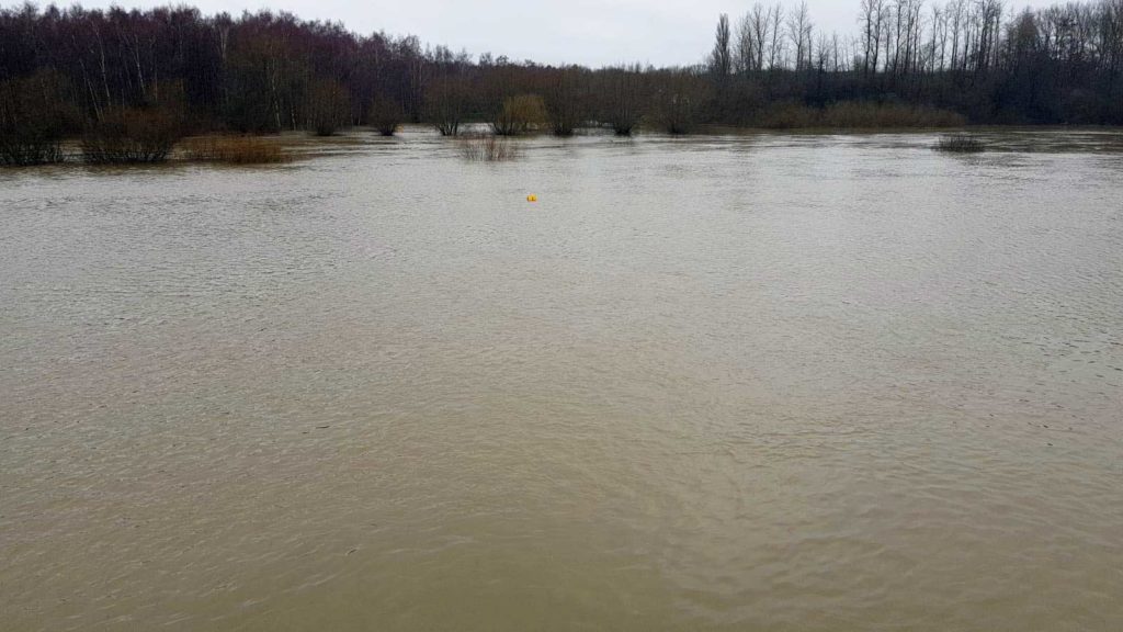 Hochwasser-Lippe-Dorsten-Dorf-Hervest-2024