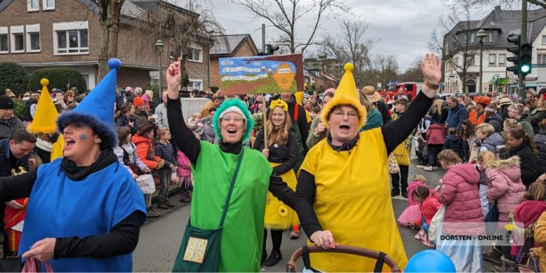 Fotostrecke: 50. Jubiläum des Kinderkarnevalsumzugs in Holsterhausen