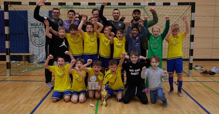 Dorsten-Hardt gewinnt die Hallenstadtmeisterschaft der E-Jugend